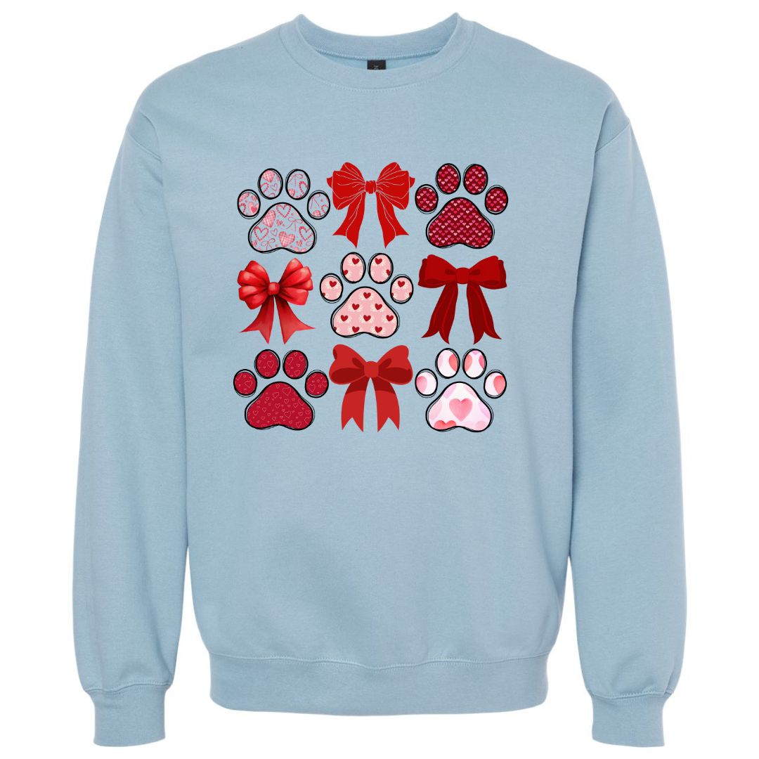 Paws & Bows Valentine Sweatshirt