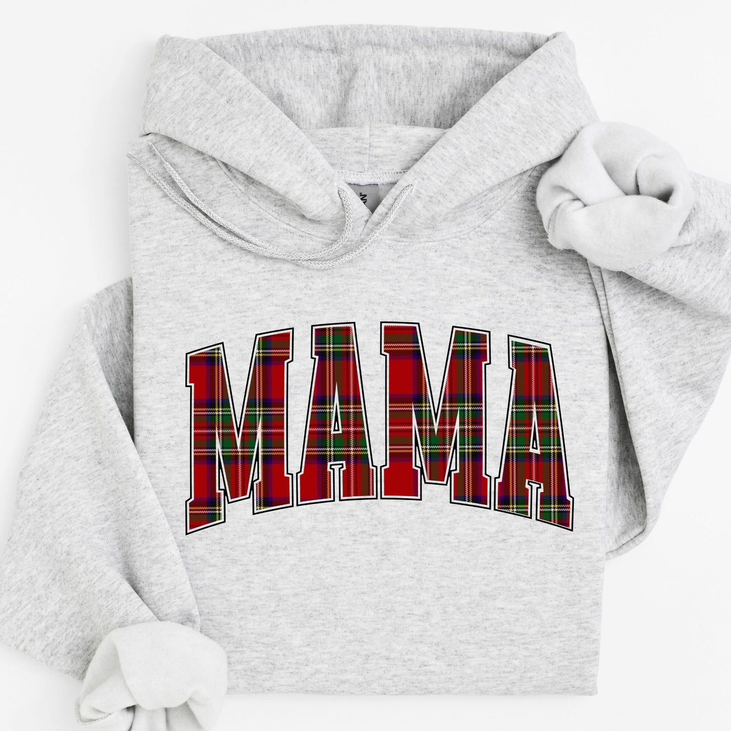 MAMA Plaid Crewneck/Hoodie