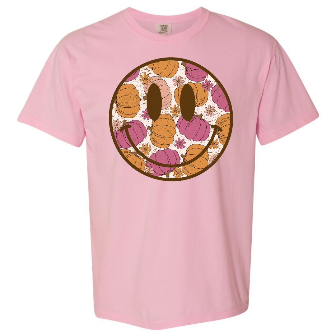 Pumpkin Smiley Tee