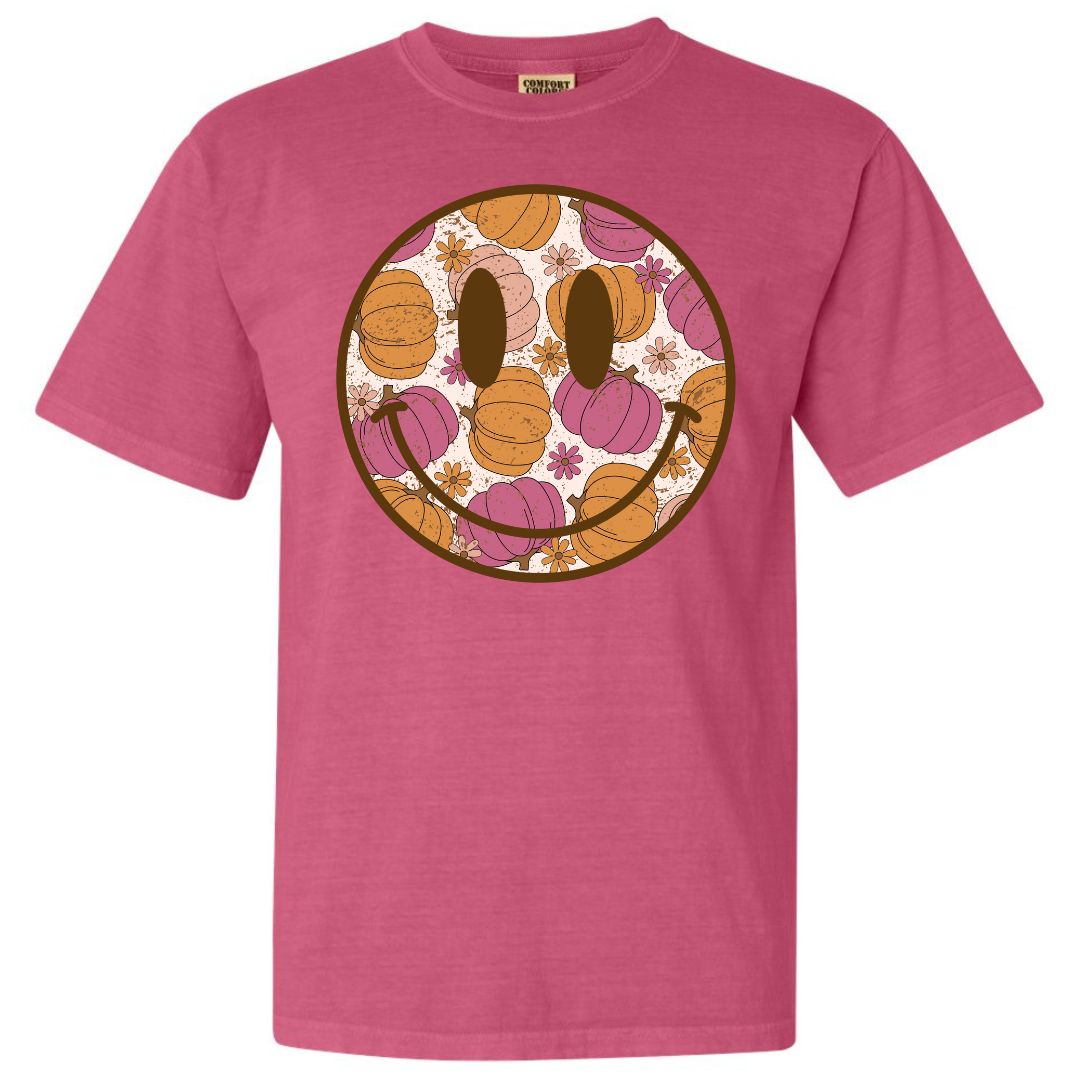 Pumpkin Smiley Tee