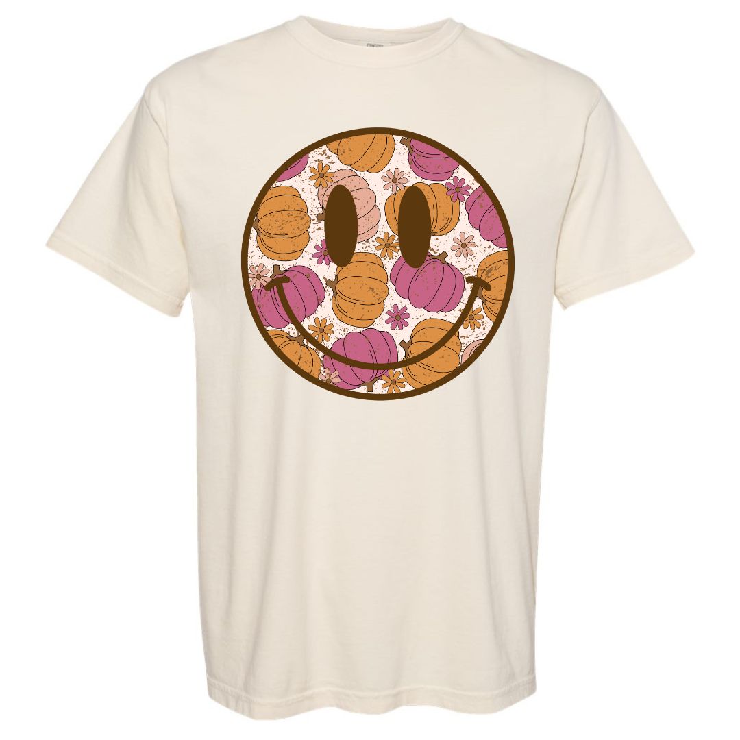 Pumpkin Smiley Tee