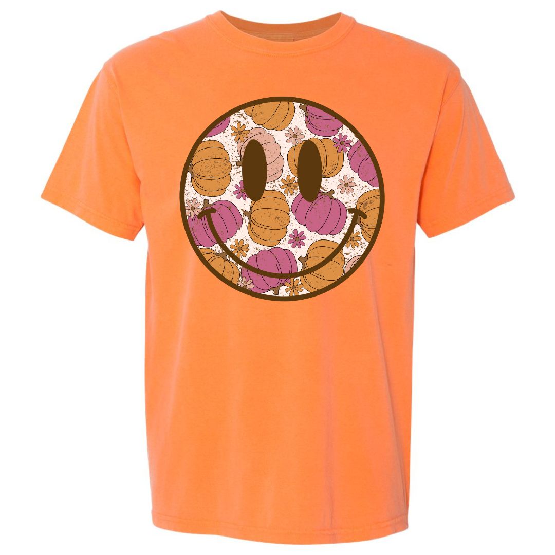 Pumpkin Smiley Tee