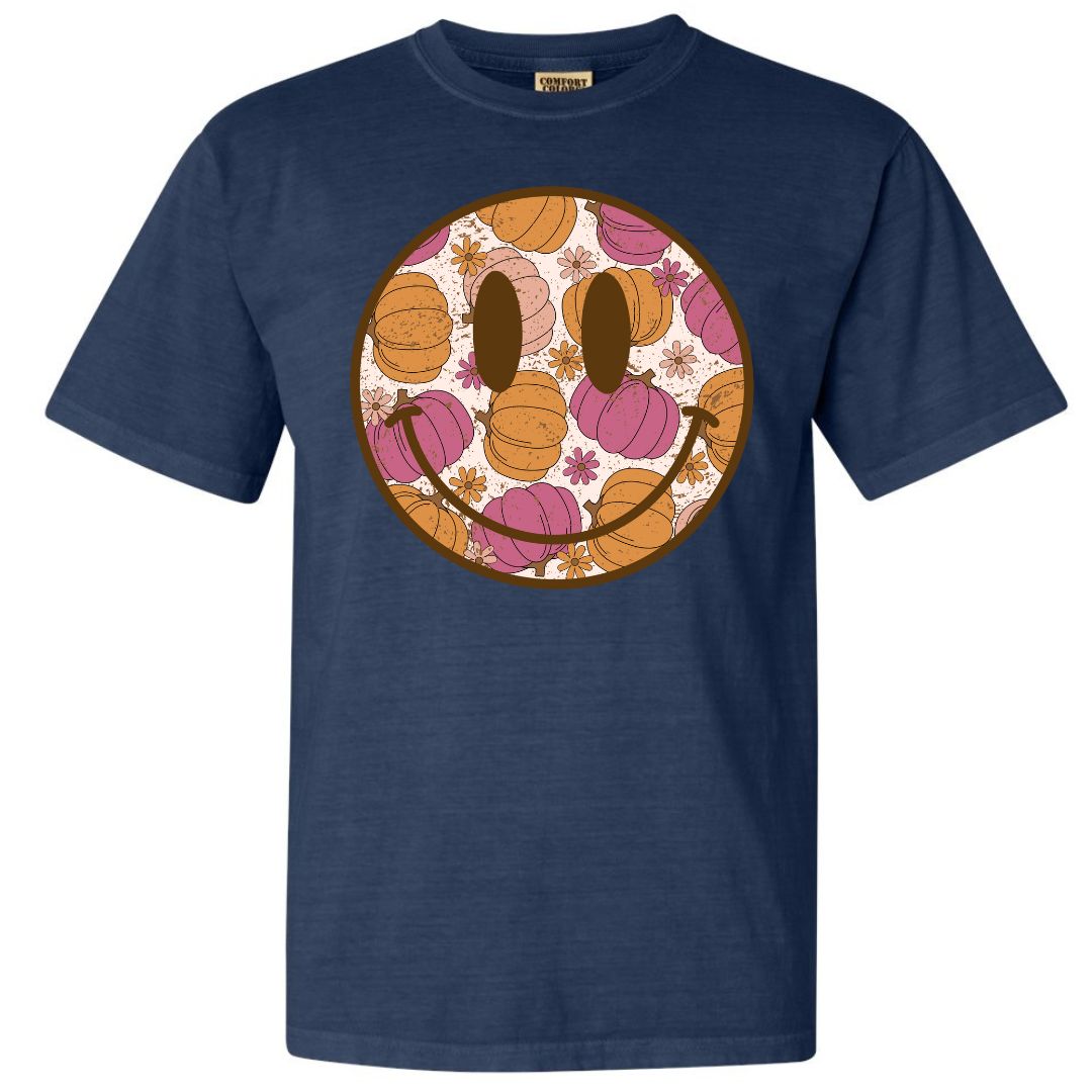 Pumpkin Smiley Tee