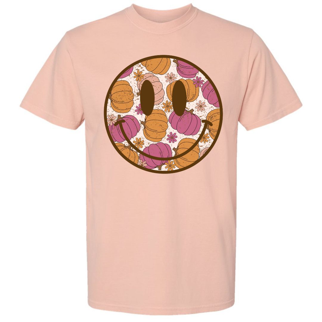 Pumpkin Smiley Tee