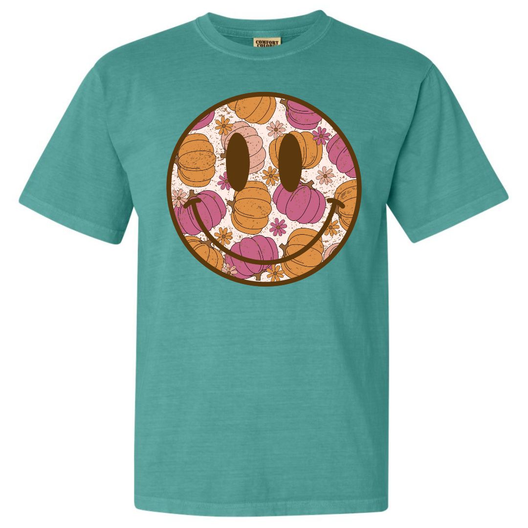 Pumpkin Smiley Tee