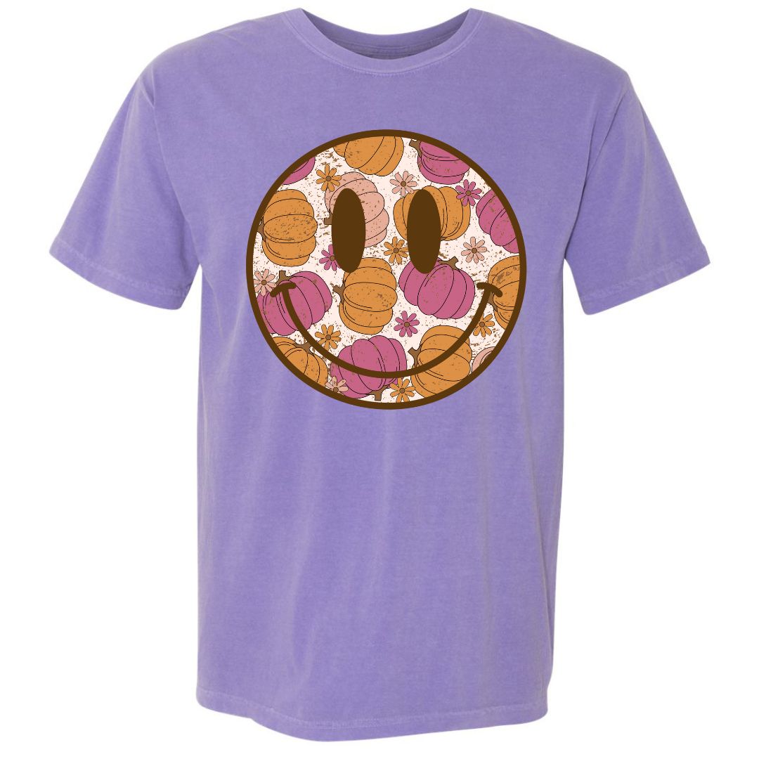 Pumpkin Smiley Tee