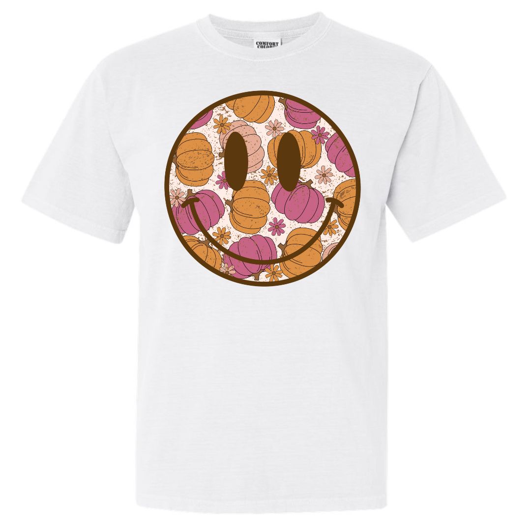 Pumpkin Smiley Tee