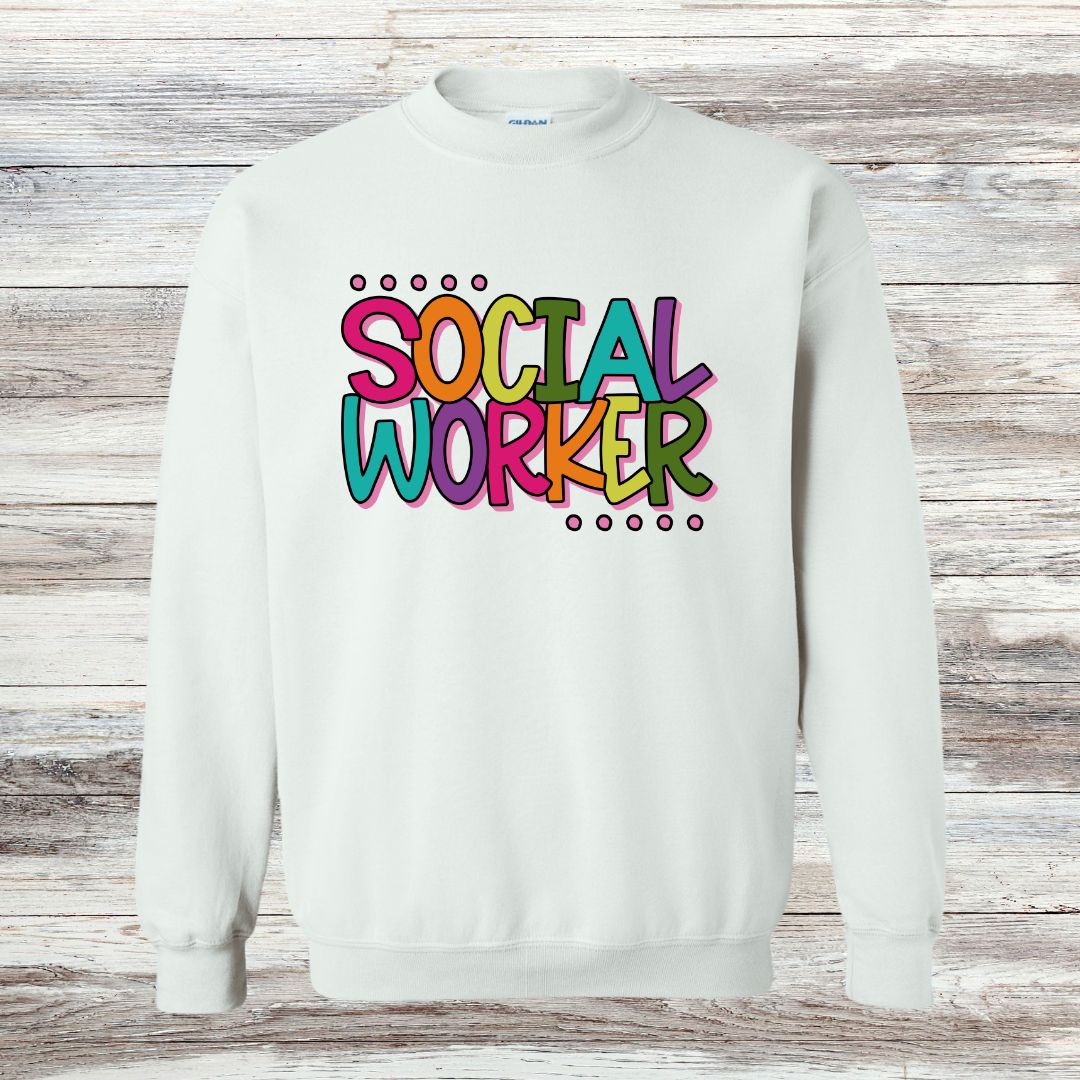 Social Workers Make Lives Brighter T-shirt