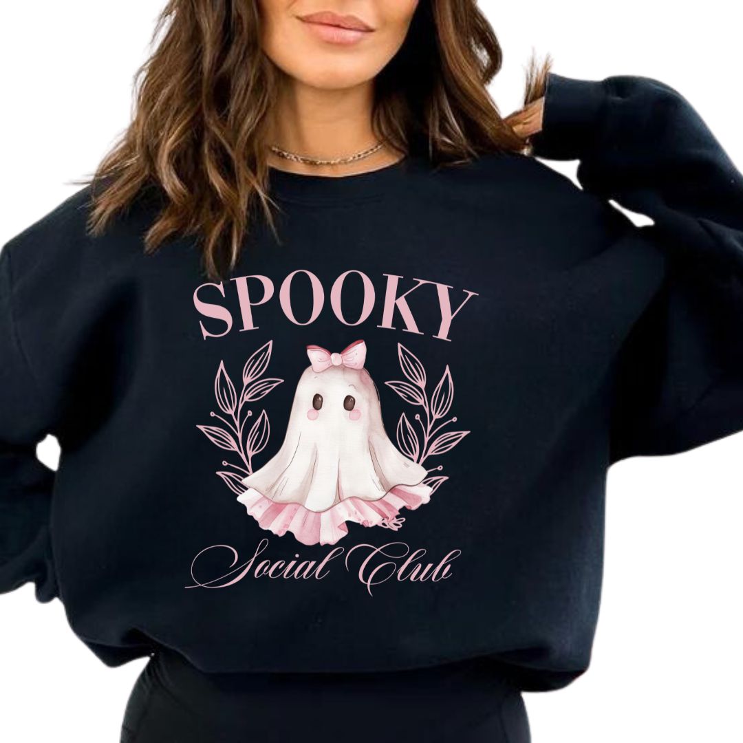 Spooky Ghost Social Club Sweatshirt