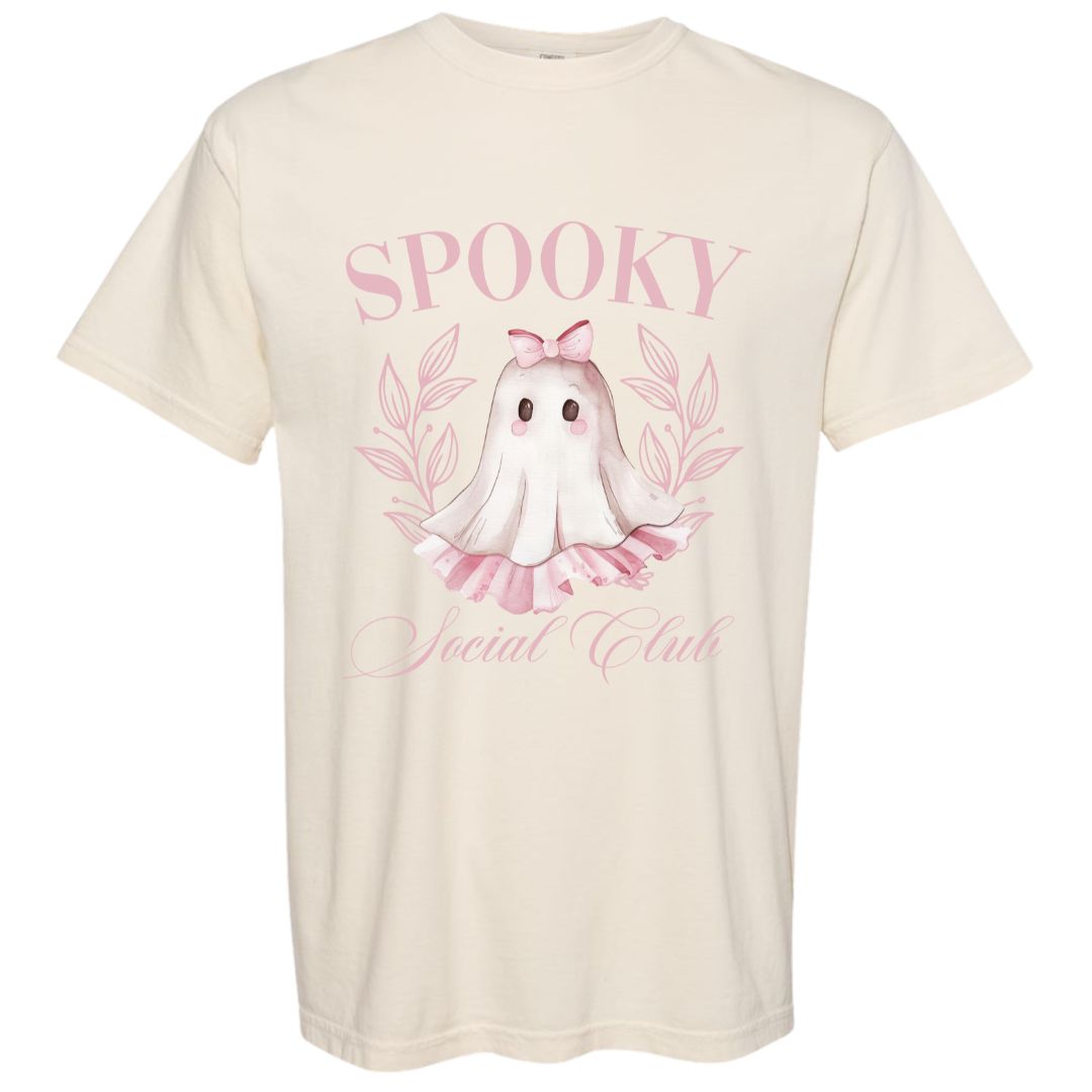 Spooky Ghost Social Club Tee