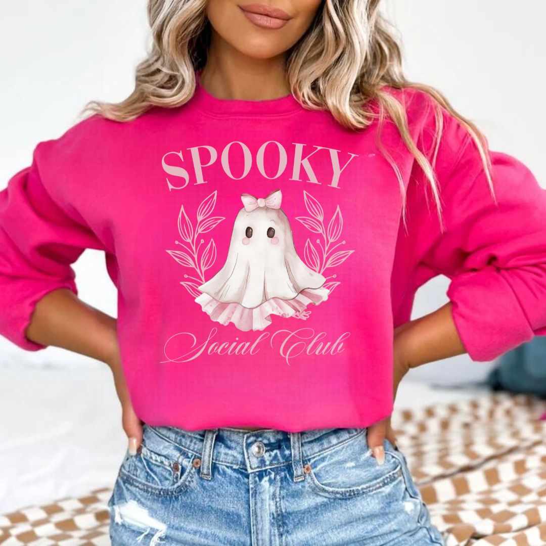 Spooky Ghost Social Club Sweatshirt