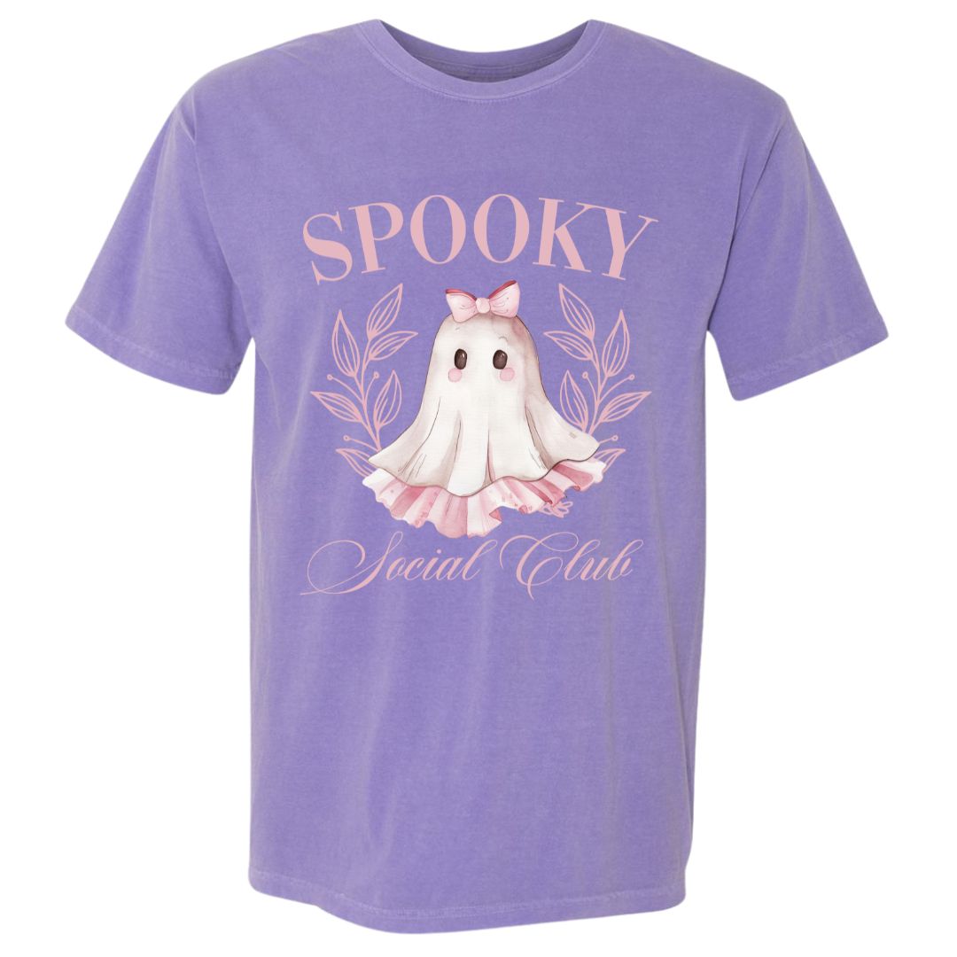 Spooky Ghost Social Club Tee