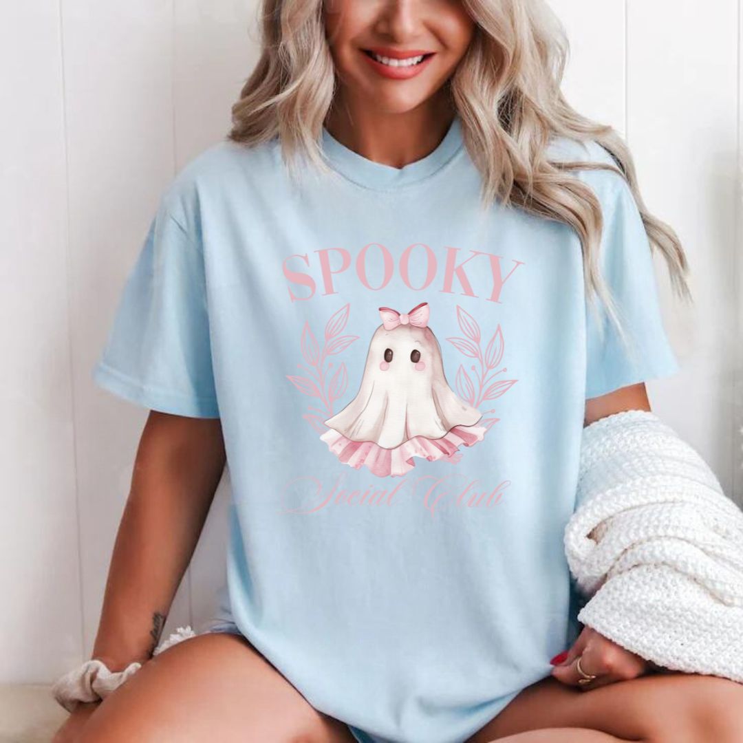 Spooky Ghost Social Club Tee