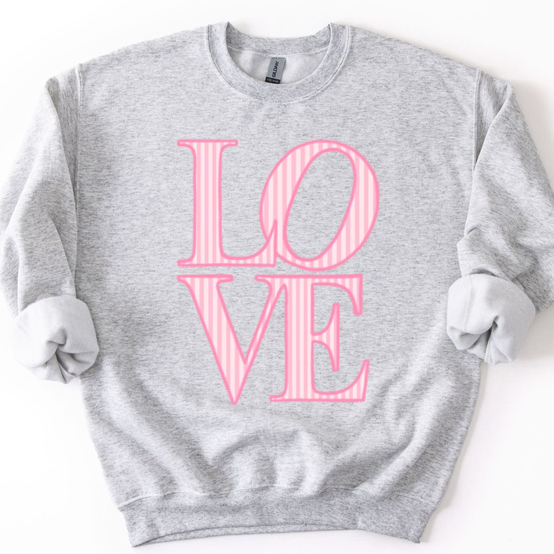 LOVE in a Box Crewneck Sweatshirt