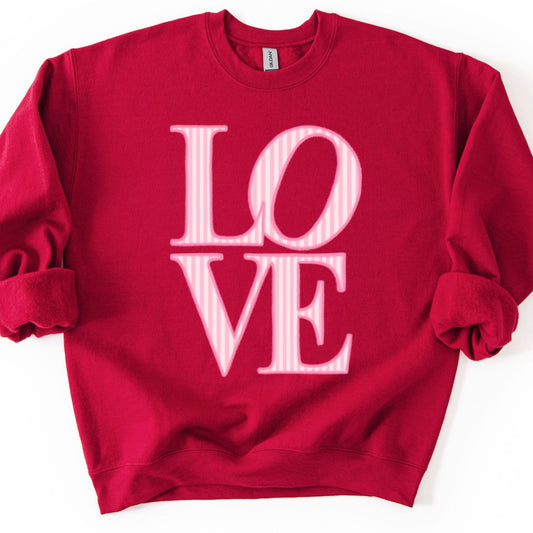 LOVE in a Box Crewneck Sweatshirt