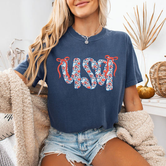 Red, White, & Bloom USA T-shirt