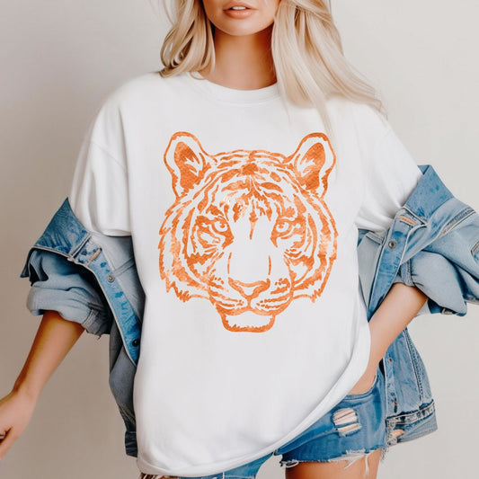 Watercolor Tiger T-shirt